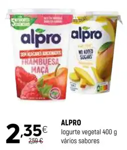 Coviran Alpro logurte vegetal vários sabores promoção