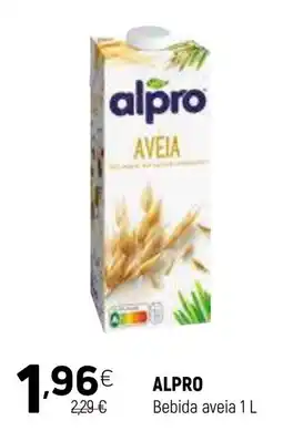 Coviran Alpro bebida aveia promoção