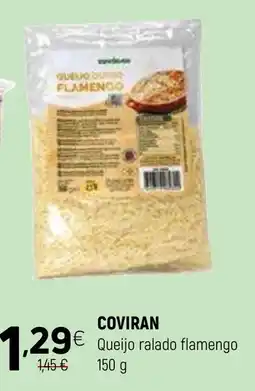 Coviran Coviran Queijo ralado flamengo promoção