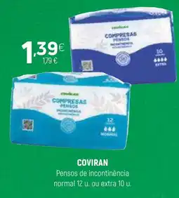 Coviran coviran pensos de incontinência promoção