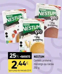 Coviran nestum cereais proteína morango ou cacau promoção