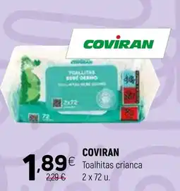 Coviran coviran toalhitas crianca promoção