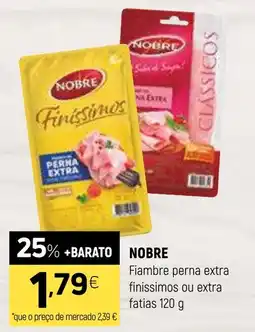 Coviran Nobre fiambre perna extra finissimos ou extra promoção