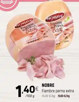 Coviran Nobre fiambre perna extra promoção