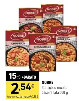 Coviran Nobre refeições receita caseira promoção