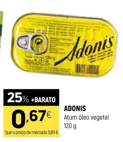 Coviran Adonis atum óleo vegetal promoção