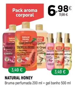 Coviran Natural honey pack aroma corporal promoção