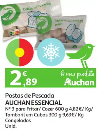 Postas de Pescada Auchan Essencial