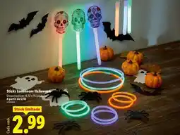 Lidl A+ - stick luminoso halloween promoção
