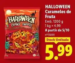 Lidl A+ - caramelos de fruta promoção