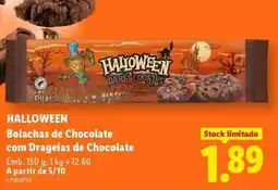 Lidl A+ - bolachas de chocolate com drageias de chocolate promoção