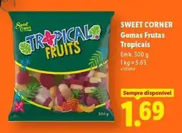 Lidl Gomas frutas tropicais promoção