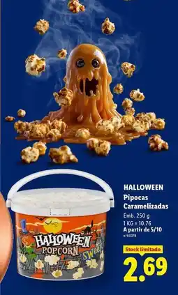 Lidl A+ - pipocas carametladas promoção