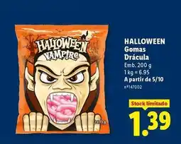 Lidl A+ - gomas dràcula promoção