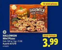 Lidl A+ - mini pizzas promoção