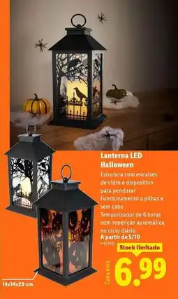 Lidl A+ - lanterna led halloween promoção