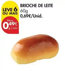 Pingo Doce Brioche de leite promoção