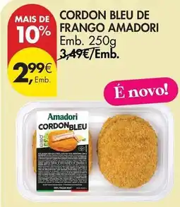 Pingo Doce Amadori - cordon bleu de frango promoção