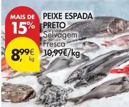 Pingo Doce Peixe espada preto promoção