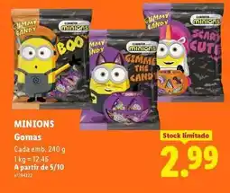 Lidl Candy - minions gomas promoção