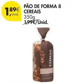 Pingo Doce Forma+ - pão de forma 8 cereais promoção