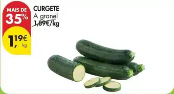 Pingo Doce A+ - curgete promoção