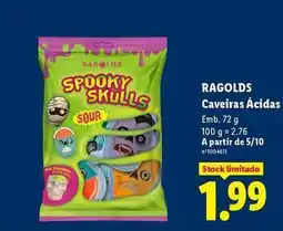 Lidl A+ - caveiras acidas promoção