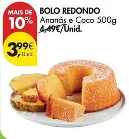 Pingo Doce Bolo redondo promoção