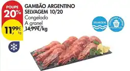 Pingo Doce A+ - gambão argentino selvagem promoção