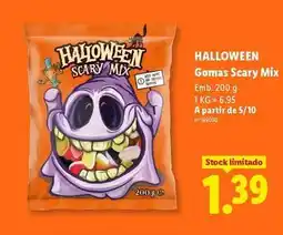 Lidl A+ - gomas scary mix promoção