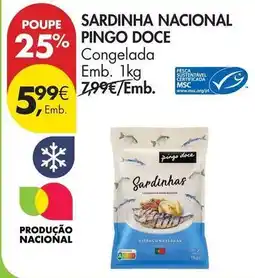 Pingo Doce Pingo doce - sardinha nacional promoção