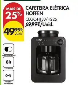 Pingo Doce Hoffen - cafeteira elétrica promoção