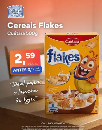 Cereais Flakes Cuétara