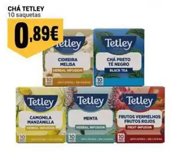 Tetley chá preto