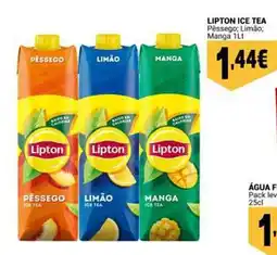 Neomáquina Lipton ice tea pêssego; limão; manga promoção
