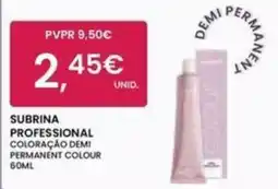 Pluricosmética subrina professional coloração demi permanent colour promoção