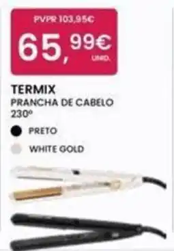Pluricosmética Termix prancha de cabelo 230º promoção