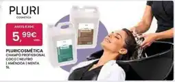 Pluricosmética Pluricosmética champô profissional coco | neutro | amêndoa | menta promoção