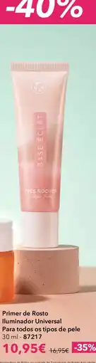 Yves Rocher Primer de Rosto Iluminador Universal promoção