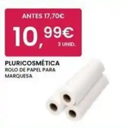 Pluricosmética Pluricosmética rolo de papel para marquesa promoção