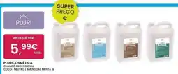 Pluricosmética Pluricosmética champô profissional coco neutro amêndoa menta promoção