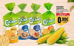 Neomáquina Crackies milho s/sal promoção
