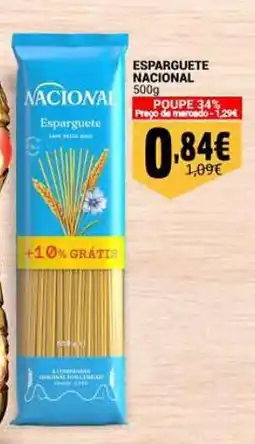Neomáquina Esparguete nacional promoção