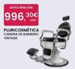 Pluricosmética cadeira de barbeiro vintage promoção