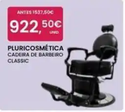 Pluricosmética Pluricosmética cadeira de barbeiro classic promoção
