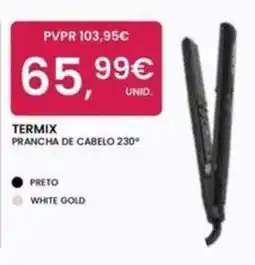 Pluricosmética Termix prancha de cabelo 230° promoção