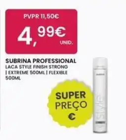 Pluricosmética Subrina professional laca style finish strong promoção