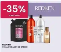 Pluricosmética Redken gama cuidados de cabelo promoção