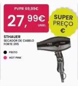 Pluricosmética Sthauser secador de cabelo forte 295 promoção