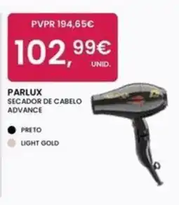 Pluricosmética Parlux secador de cabelo advance promoção